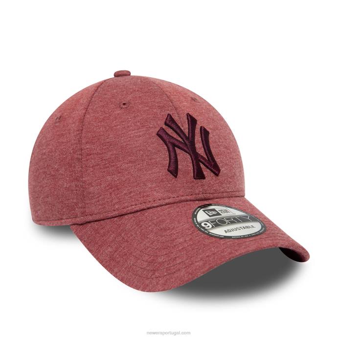 FFTN1539 New Era New York Yankees tonal jersey roxo escuro 9forty boné ajustável