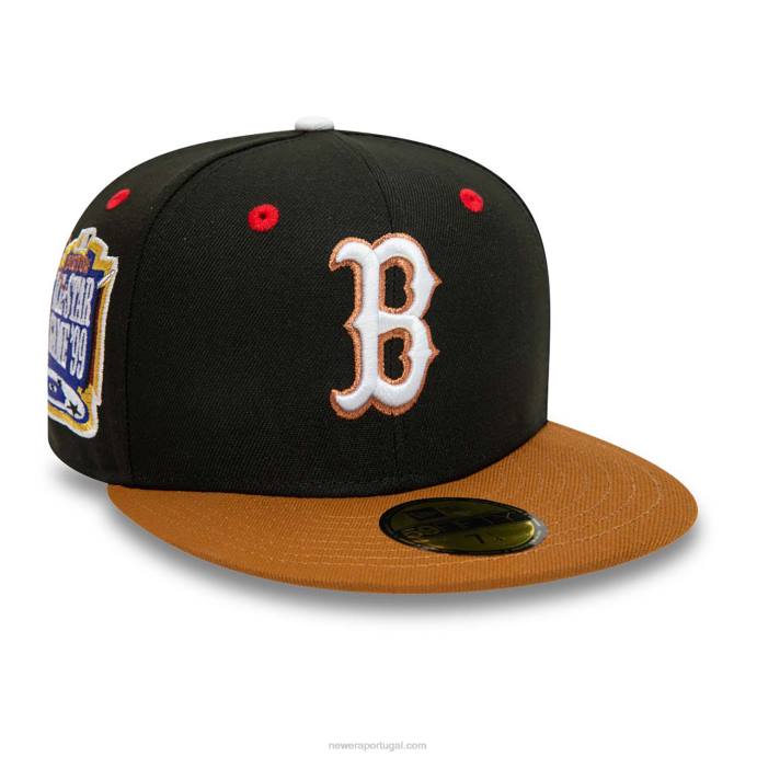 FFTN153 New Era boton red sox 1999 all star game black 59fifty boné ajustado