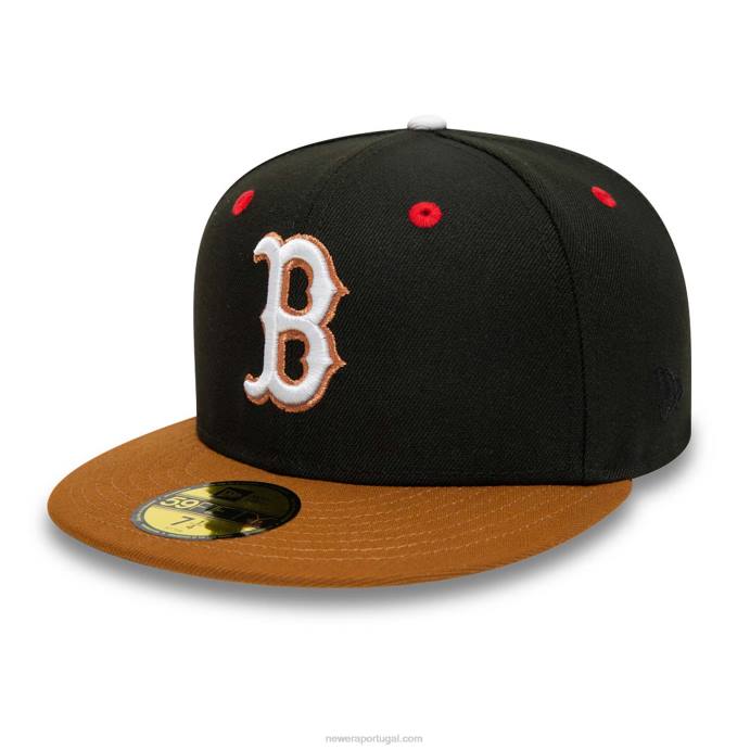 FFTN153 New Era boton red sox 1999 all star game black 59fifty boné ajustado