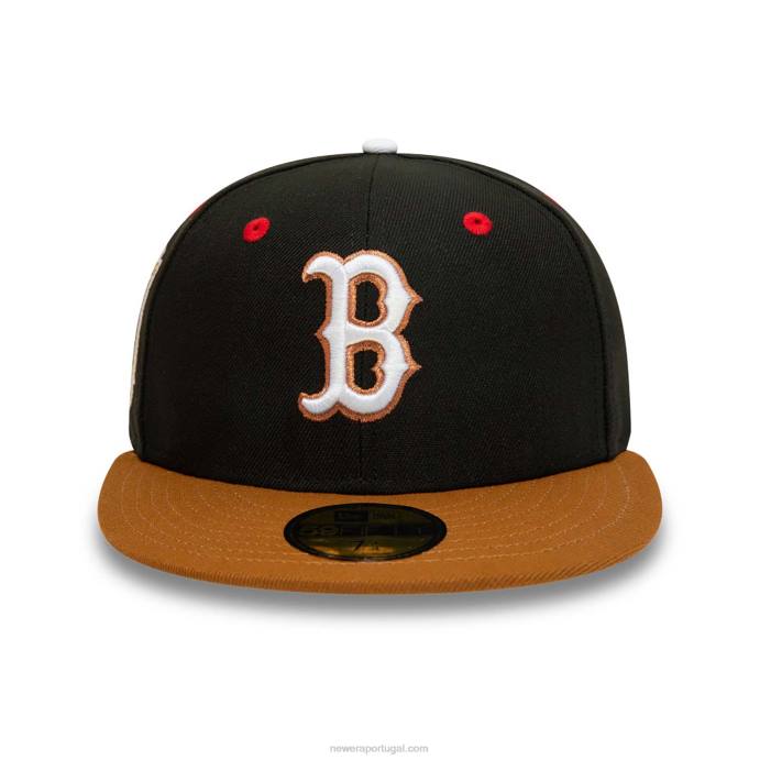 FFTN153 New Era boton red sox 1999 all star game black 59fifty boné ajustado