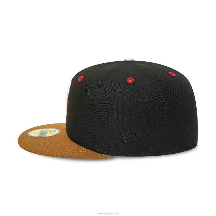 FFTN153 New Era boton red sox 1999 all star game black 59fifty boné ajustado