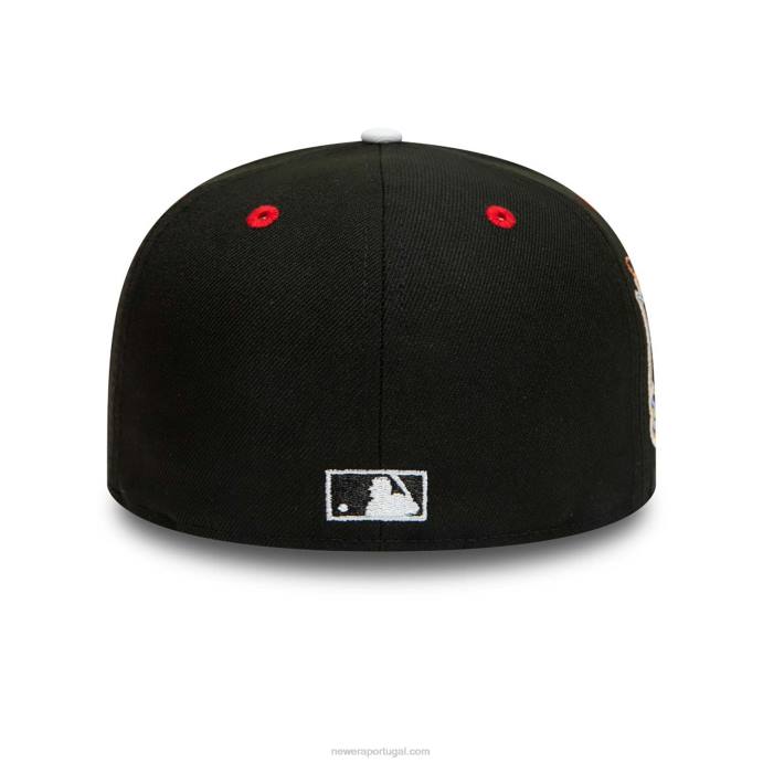 FFTN153 New Era boton red sox 1999 all star game black 59fifty boné ajustado