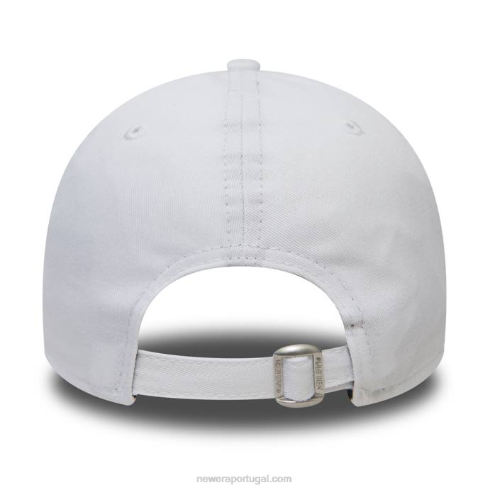 FFTN1541 New Era Boné New York Yankees Essential Branco 9Forty