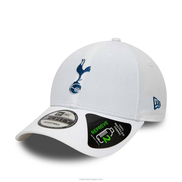 FFTN1547 New Era boné tottenham hotspur fc repreve and flag 2023 branco 9forty ajustável