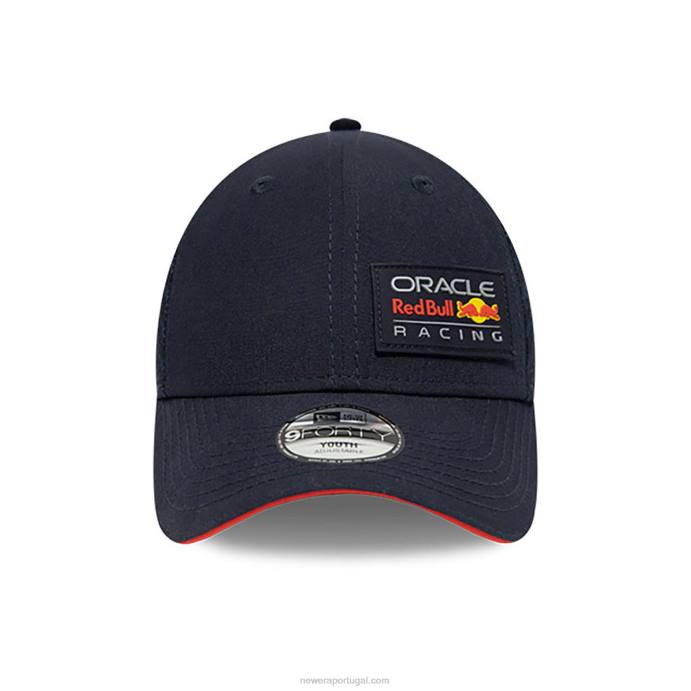 FFTN1548 New Era Red Bull Racing Team Youth Blue 9forty boné ajustável