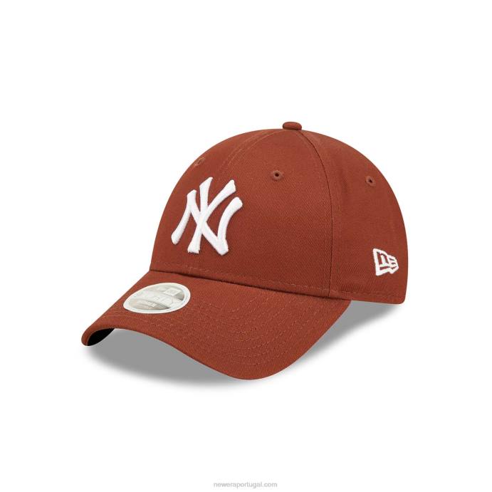 FFTN1553 New Era boné ajustável new york yankees league essentials feminino 9forty