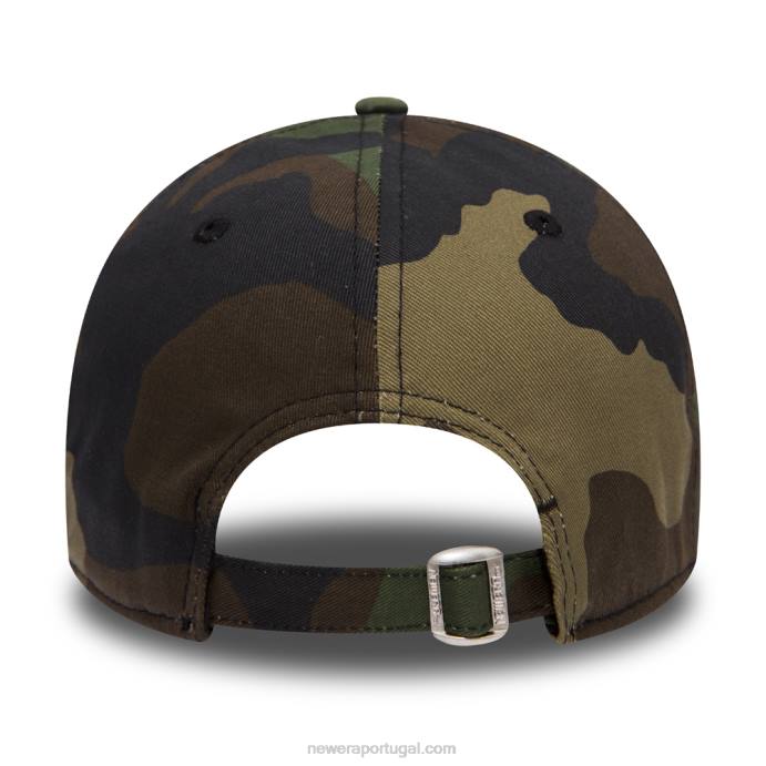 FFTN1559 New Era Boné New York Yankees Essential Camo 9Forty