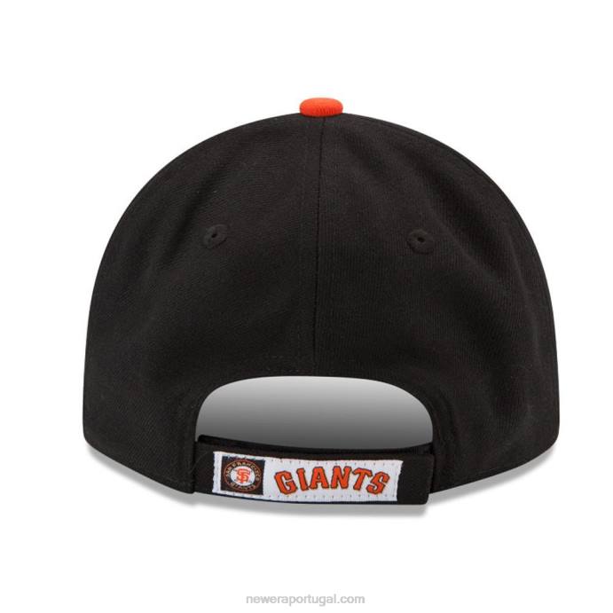 FFTN1561 New Era boné do San Francisco Giants The League Black 9forty