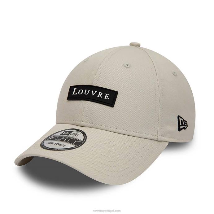 FFTN1563 New Era boné ajustável le louvre logo stone 9forty