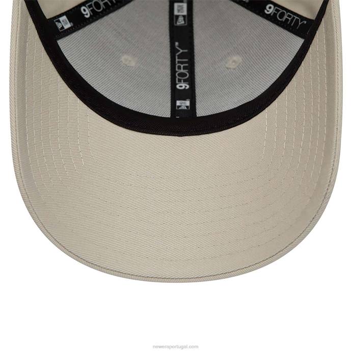 FFTN1563 New Era boné ajustável le louvre logo stone 9forty
