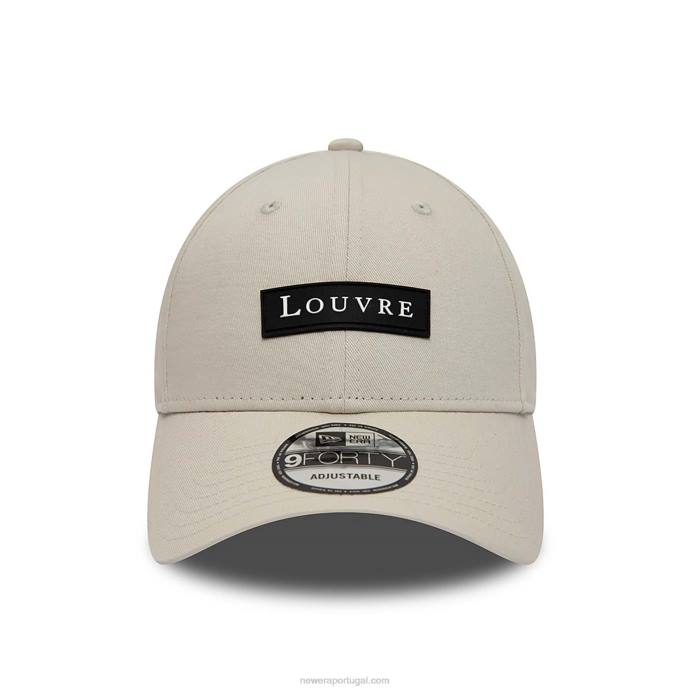 FFTN1563 New Era boné ajustável le louvre logo stone 9forty
