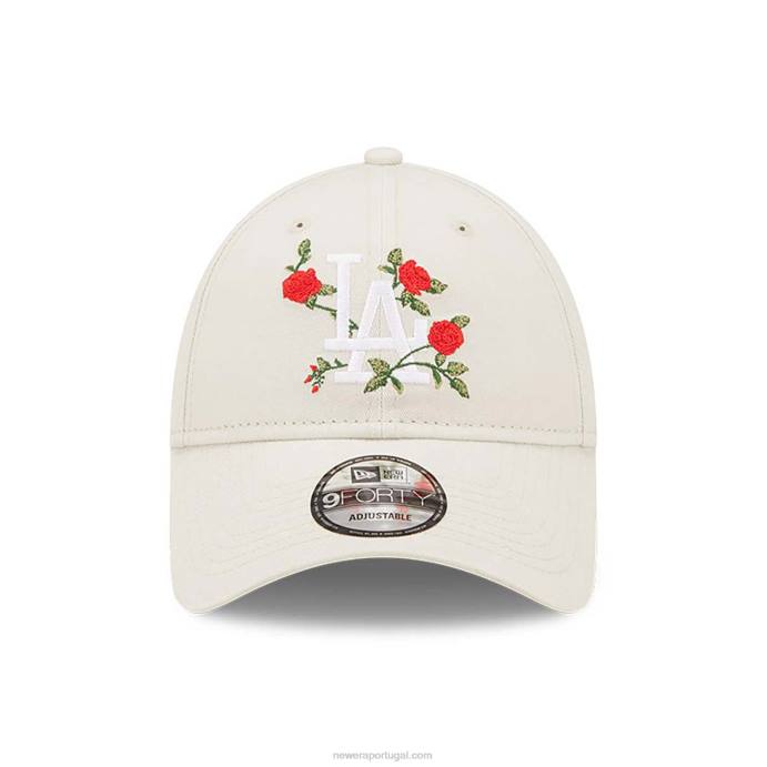 FFTN1567 New Era boné ajustável la dodgers flower stone 9forty