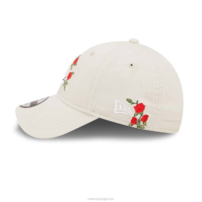 FFTN1567 New Era boné ajustável la dodgers flower stone 9forty