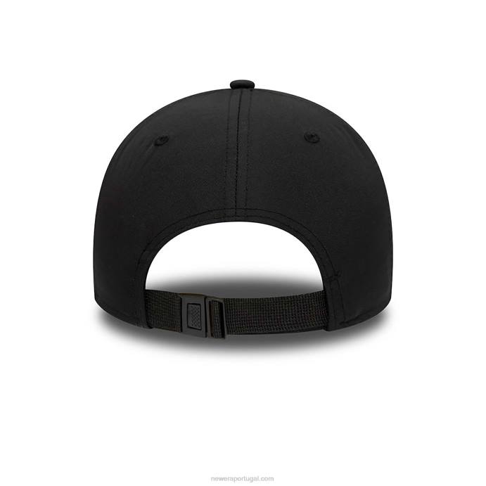 FFTN1569 New Era ducati motor reflexive logo boné preto 9forty ajustável