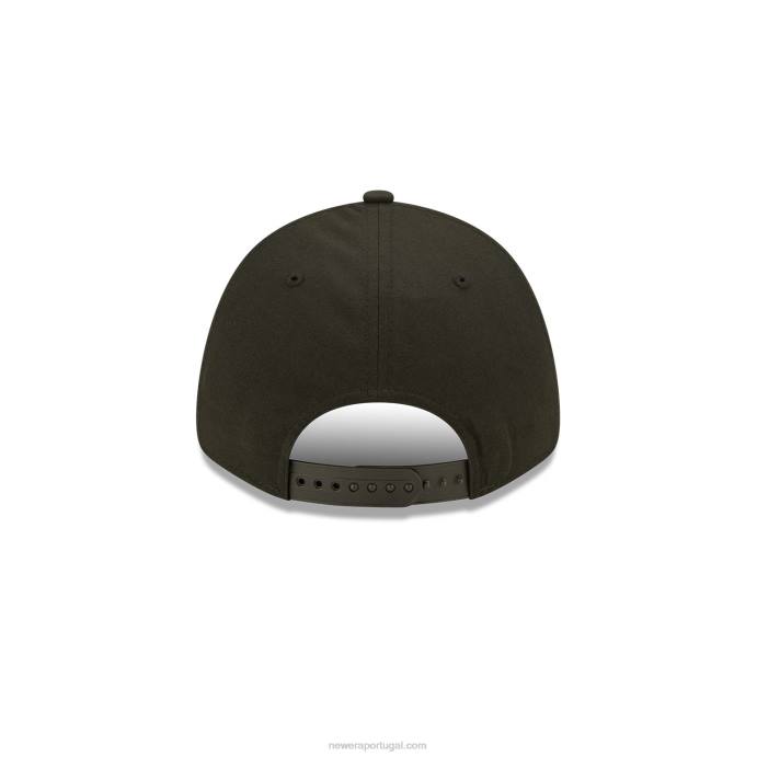 FFTN1571 New Era boné ajustável new york yankees repreve neon black 9forty