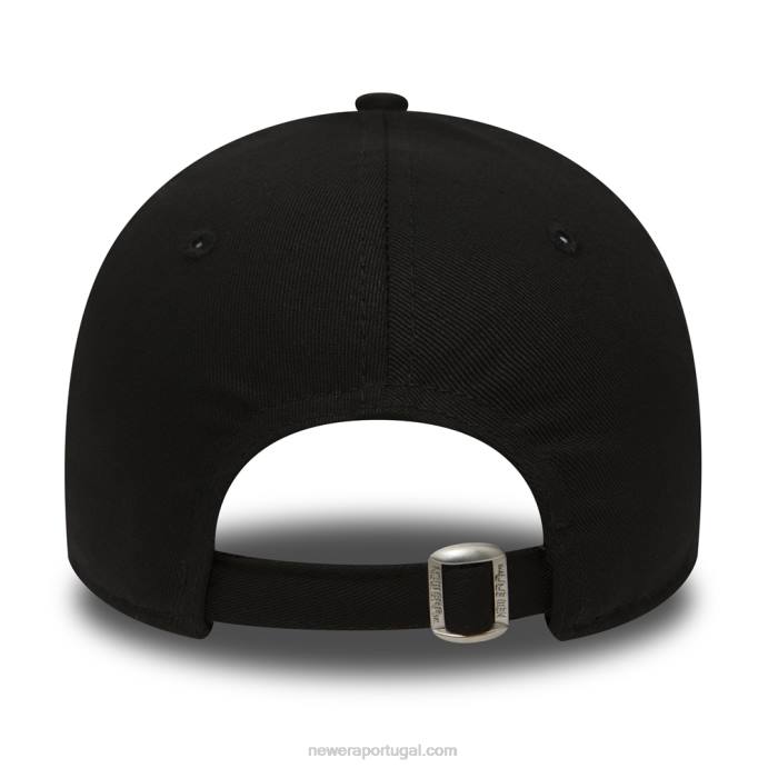 FFTN1573 New Era Boné New York Yankees Essential Kids Black 9Forty