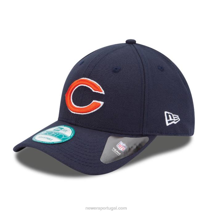FFTN1578 New Era chicago carrega o boné azul 9forty da liga