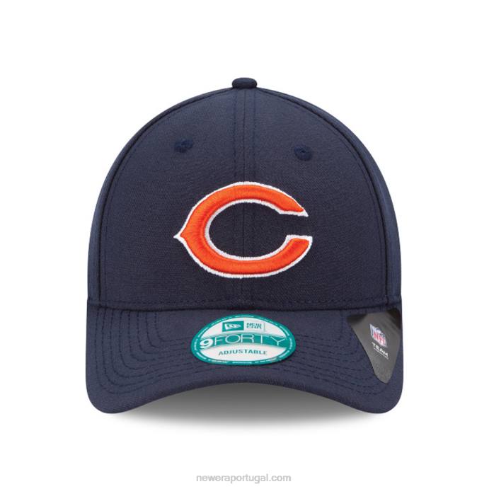 FFTN1578 New Era chicago carrega o boné azul 9forty da liga
