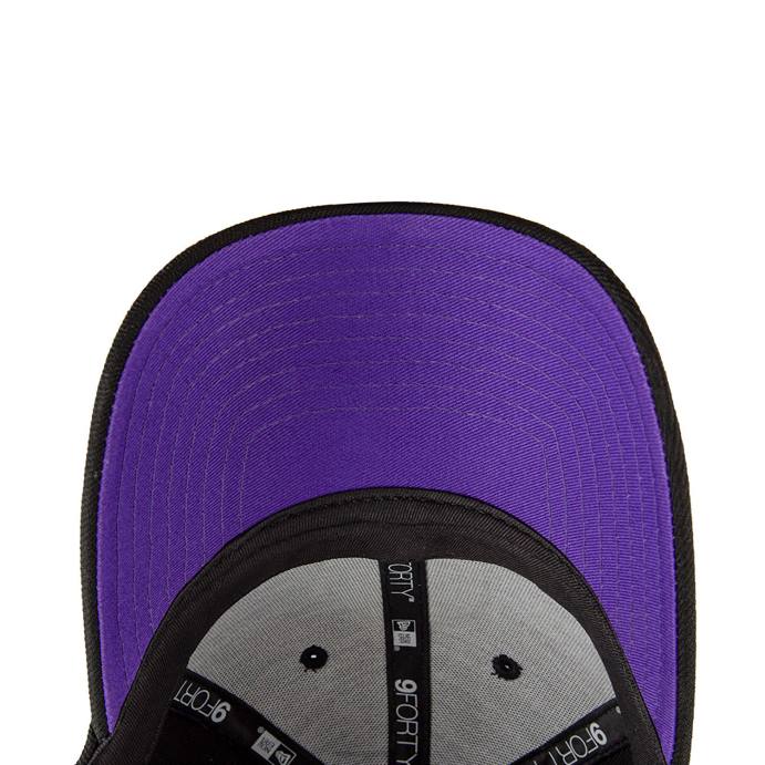FFTN1579 New Era boné ajustável la lakers nba x marvel iron man black 9forty