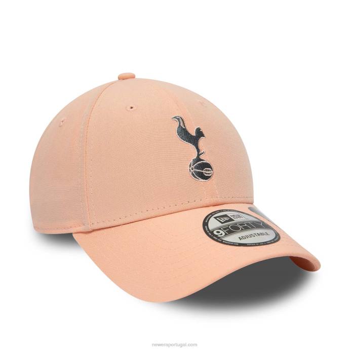 FFTN1581 New Era tottenham hotspur fc repreve boné rosa 9forty ajustável