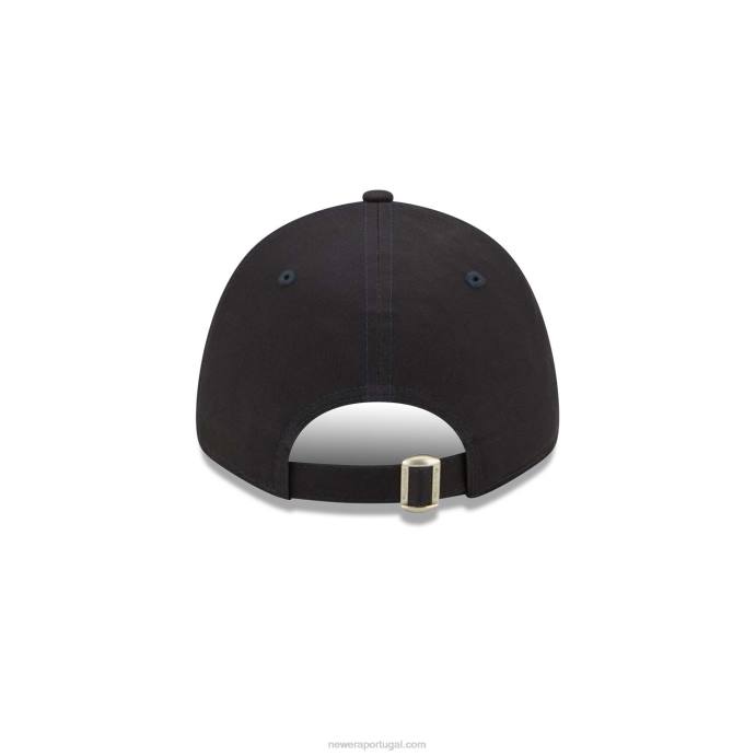 FFTN1587 New Era boton red sox league essentials navy 9forty boné ajustável