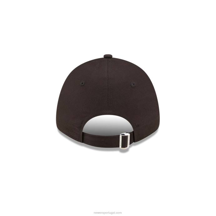FFTN1588 New Era boné ajustável New York Yankees com enchimento sazonal preto 9forty
