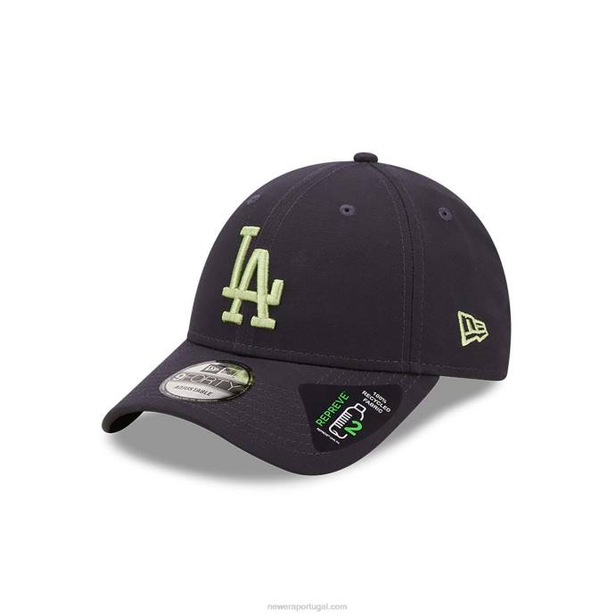FFTN1591 New Era boné ajustável la dodgers repreve navy 9forty