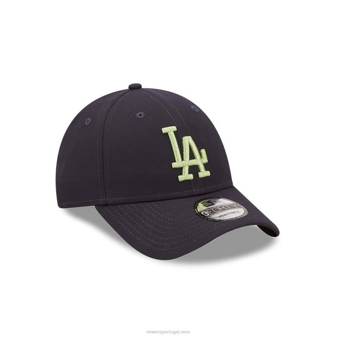 FFTN1591 New Era boné ajustável la dodgers repreve navy 9forty