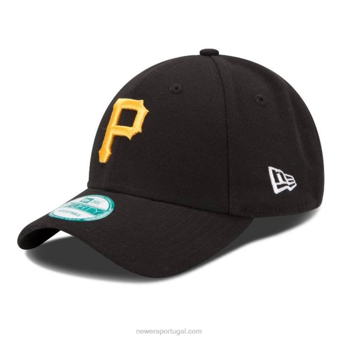 FFTN1594 New Era boné pittsburgh pirates the league black 9forty