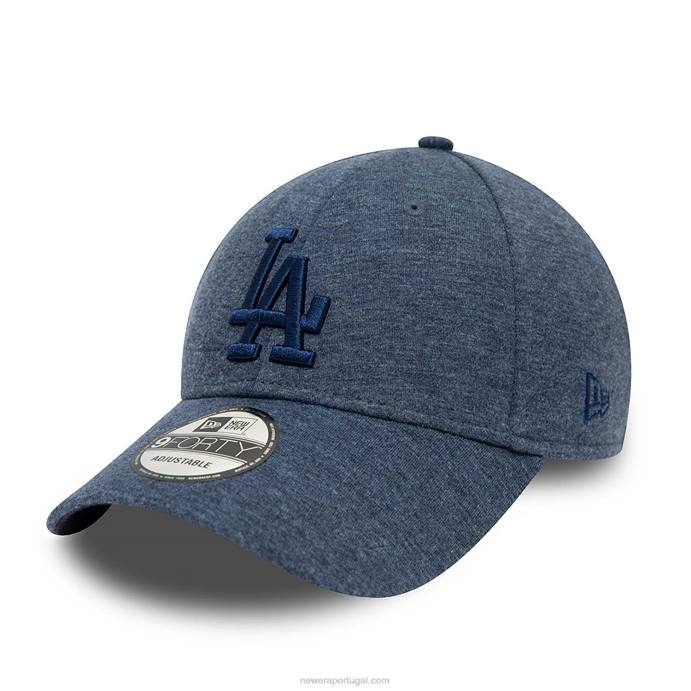 FFTN1608 New Era boné ajustável la dodgers tonal jersey navy 9forty