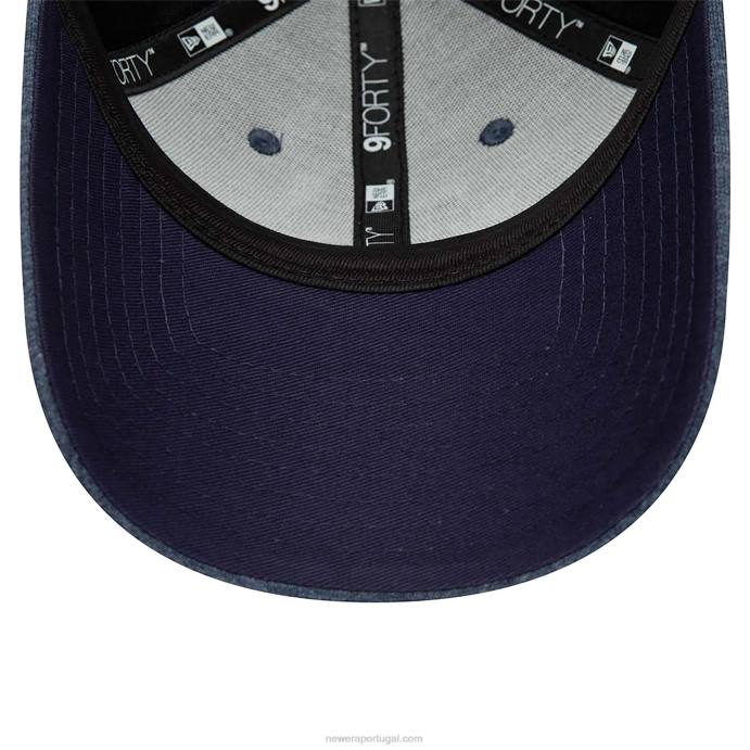 FFTN1608 New Era boné ajustável la dodgers tonal jersey navy 9forty