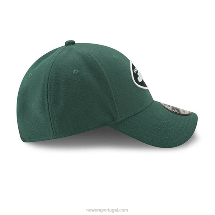FFTN1609 New Era boné verde 9forty da new york jets league