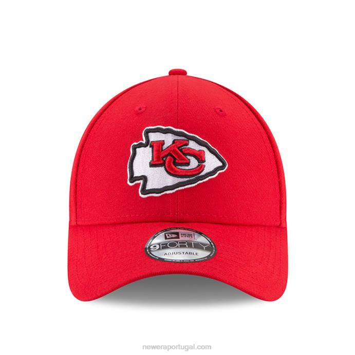 FFTN1611 New Era boné kansas city chiefs the league red 9forty