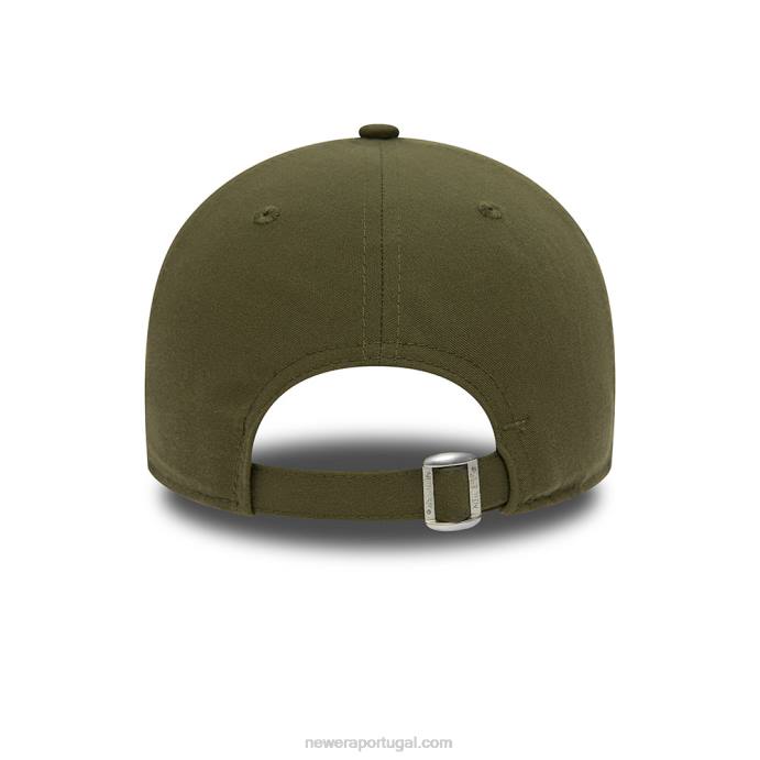 FFTN1614 New Era tottenham hotspur repreve khaki 9forty boné ajustável