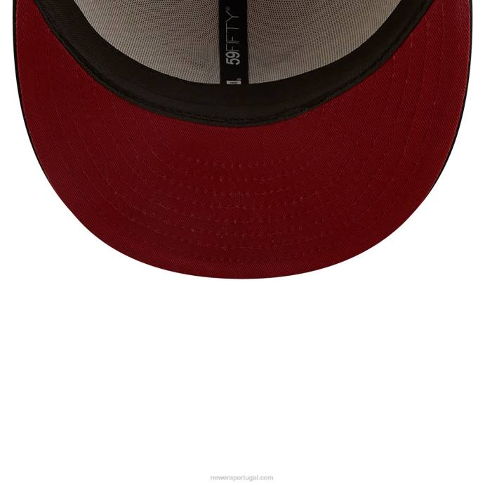 FFTN161 New Era houston astros fall boné clássico branco 59fifty