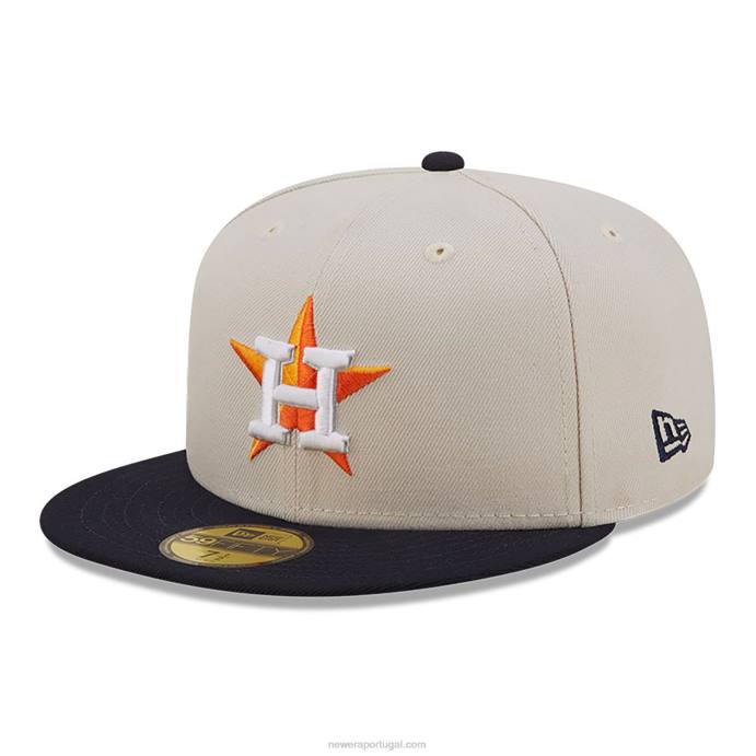 FFTN161 New Era houston astros fall boné clássico branco 59fifty