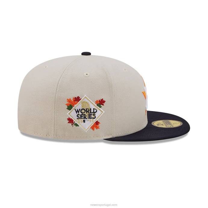 FFTN161 New Era houston astros fall boné clássico branco 59fifty