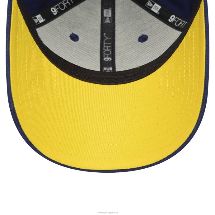 FFTN1623 New Era Boné ajustável Irish Fa Essential Blue 9forty