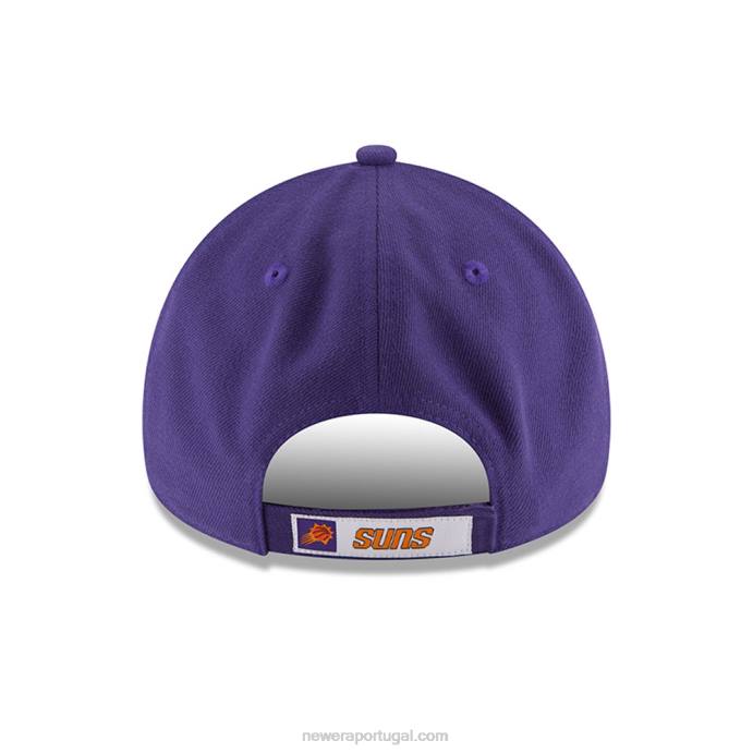 FFTN1627 New Era phoenix suns the league boné roxo 9forty