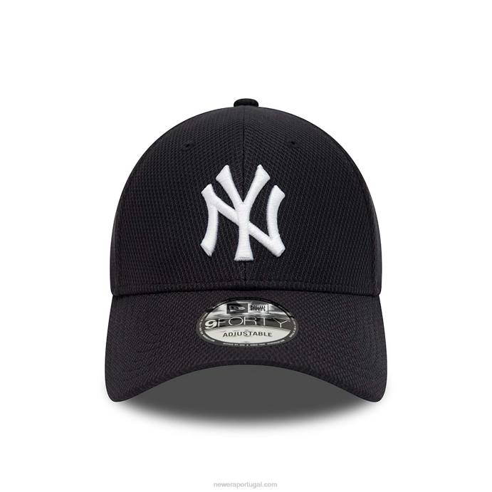 FFTN1635 New Era boné ajustável new york yankees era do diamante essencial navy 9forty