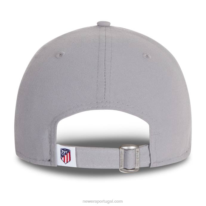 FFTN1636 New Era boné ajustável atletico madrid repreve 9forty cinza