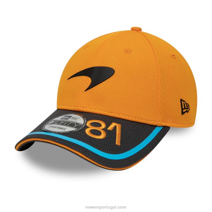 FFTN1646 New Era Boné ajustável mclaren oscar piastri orange 9forty