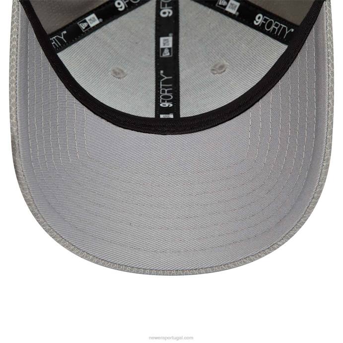 FFTN1650 New Era Boné New York Yankees Diamond Era Essential Grey 9Forty ajustável
