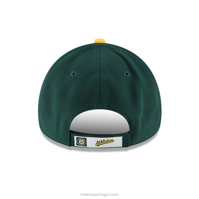 FFTN1657 New Era Oakland Athletics The League Green 9 Forty Cap