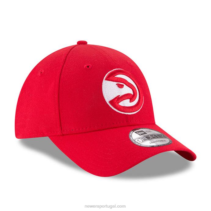 FFTN1658 New Era boné do atlanta hawks the league red 9forty