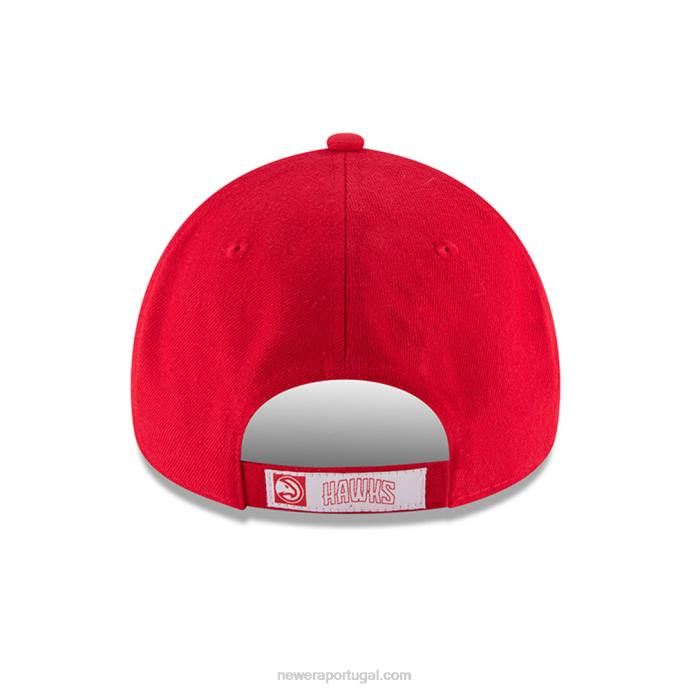FFTN1658 New Era boné do atlanta hawks the league red 9forty