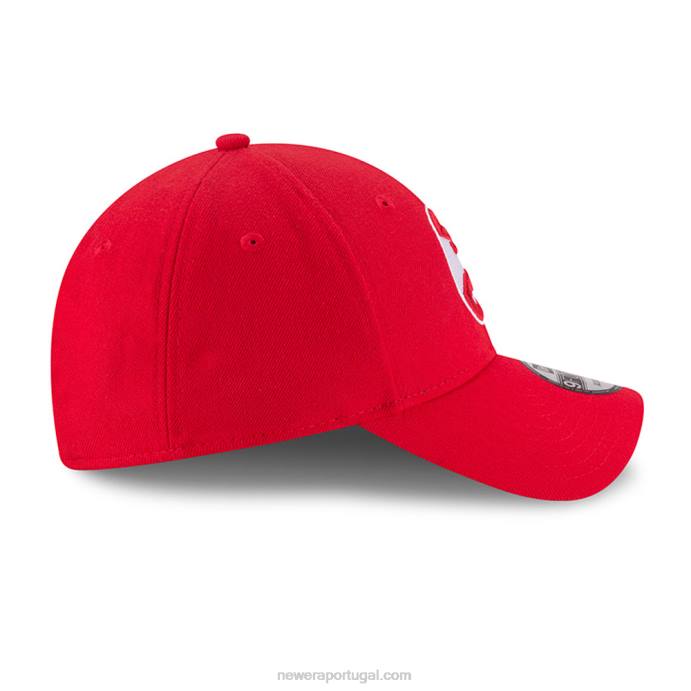 FFTN1658 New Era boné do atlanta hawks the league red 9forty