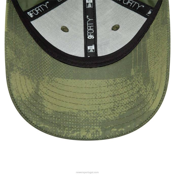 FFTN1659 New Era boné ajustável 9forty verde la dodgers