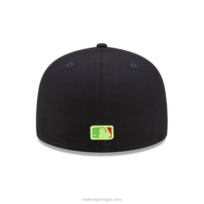 FFTN165 New Era Boné New York Yankees Infravermelho Navy 59fifty