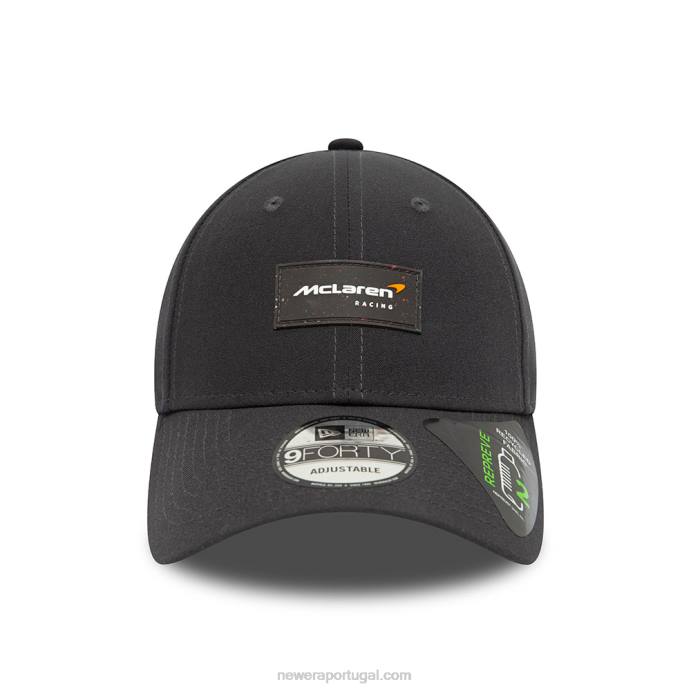 FFTN1662 New Era boné ajustável mclaren repreve cinza escuro 9forty